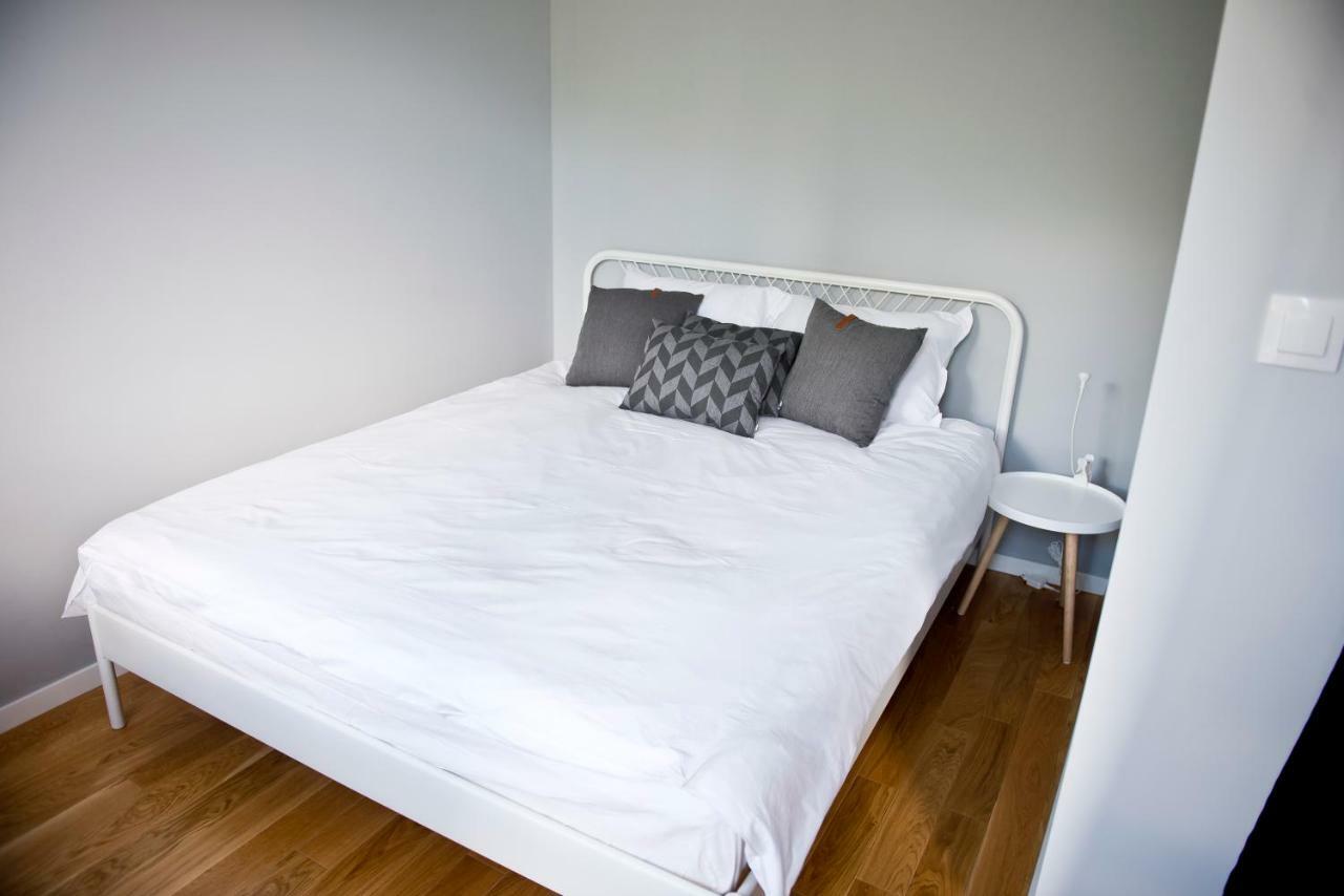 Apartament Powisle With Balcony Warschau Exterior foto