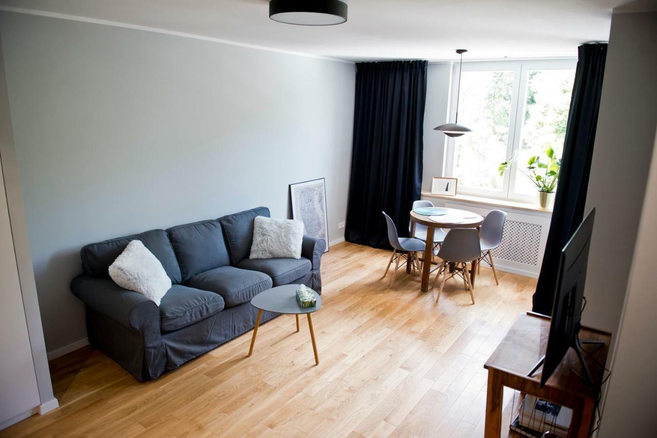 Apartament Powisle With Balcony Warschau Exterior foto