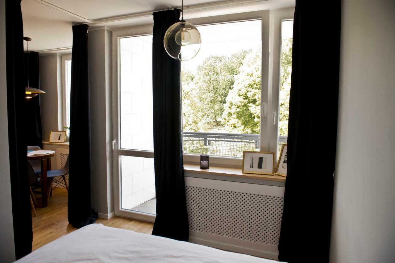 Apartament Powisle With Balcony Warschau Exterior foto